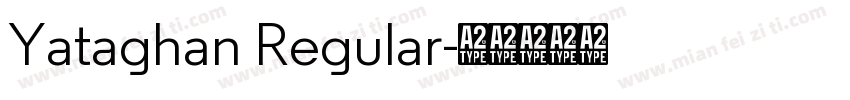 Yataghan Regular字体转换